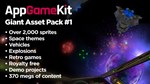 * AppGameKit Classic - Giant Asset Pack 1 DLC EU Steam