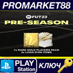 * FIFA 23 - 1 Gold Players Pack + 3 Icon Items DLC EU P