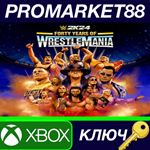 * WWE 2K24 Forty Years of WrestleMania Edition UK XBOX