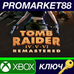 * Tomb Raider IV-VI Remastered EU XBOX One / Xbox Serie