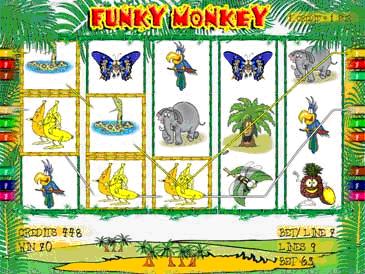 Симулятор игрового автомата Funky Monkey (Полная версия) + БОНУС