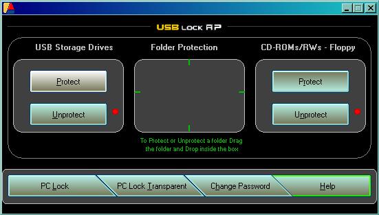 Программа для блокирования USB портов, CD-ROM привода