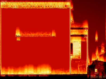 Красивая заставка поджигающая рабочий стол + БОНУС