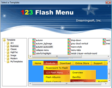 Flash Menu для создания профессионального меню + БОНУС