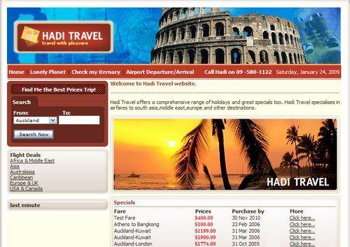 Скрипт сайта туристической фирмы Travel Agent 2 + БОНУС