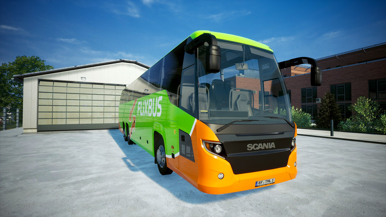 Fernbus simulator