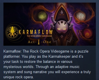 Karmaflow The Rock Opera Videogame 💎STEAM KEY GLOBAL