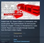 Rabbit Hole 3D: Steam Edition STEAM KEY REGION FREE