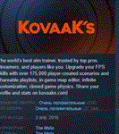 KovaaK´s * АВТОДОСТАВКА STEAM РОССИЯ