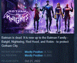 Gotham Knights *STEAM KEY GLOBAL+РОССИЯ СТИМ ЛИЦЕНЗИЯ