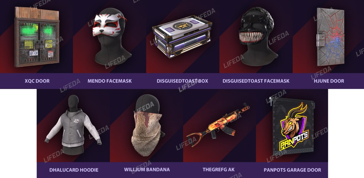 Buy 🔥 RUST SKINS TWITCH DROPS Round 18 RIVALS 2 17 ITEMS and download