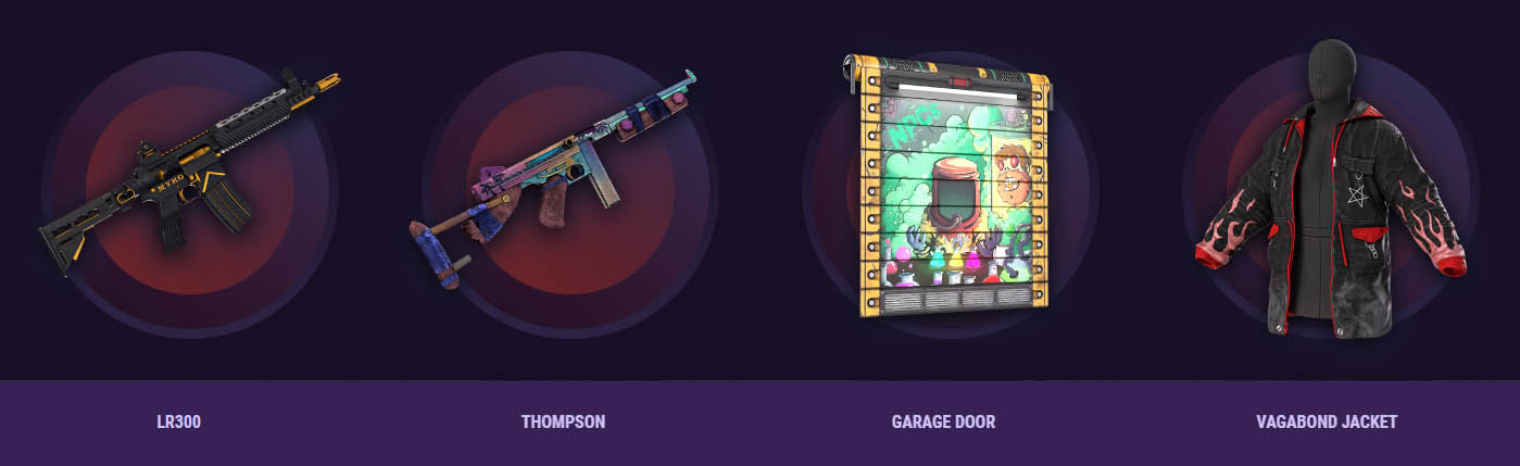 Buy Now Rust Skins Twitch Drops Round 14 9 Items And Download