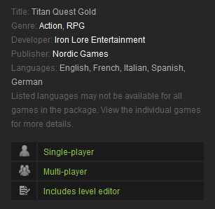 Titan Quest Gold (Steam Gift / Region Free)