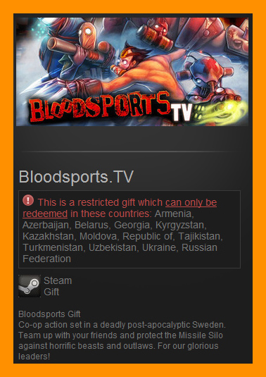 Bloodsports.TV (Steam Gift / RU CIS)