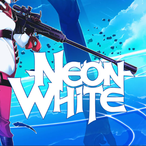 Neon white. Neon White игра. Neon White арты игра. Neon White Nintendo. Neon White characters.