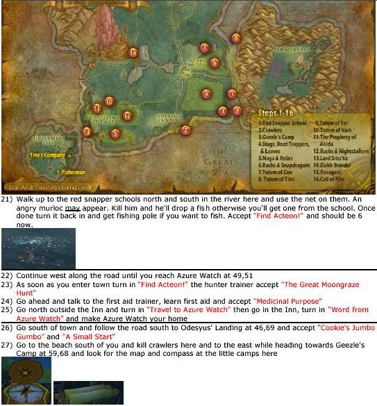 WOW Power Leveling Guide Alliance 1-70 за 6 дней игрового времени (на Английском языке)