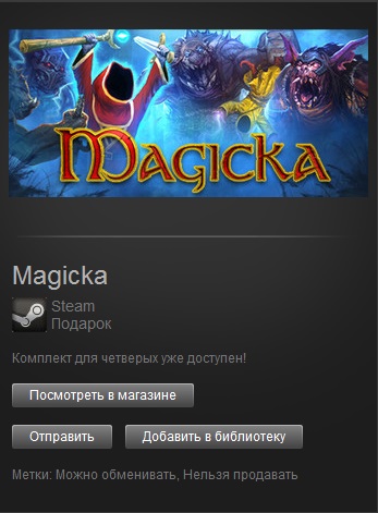 Magicka (Steam Gift/Region Free)