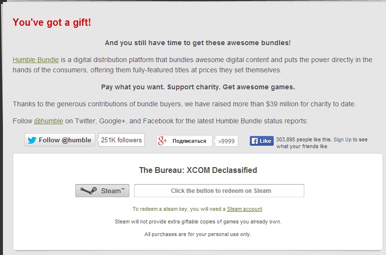 The Bureau: XCOM Declassified (Steam Key/Region Free)