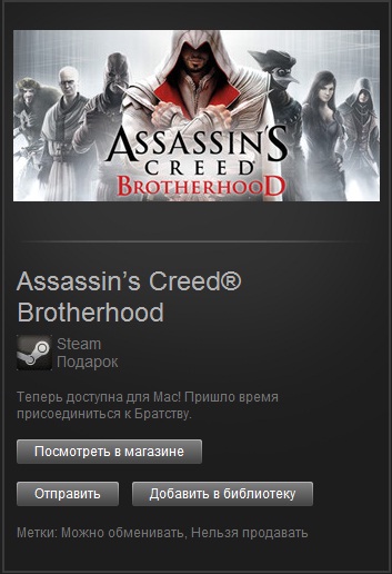 Assassin’s Creed® Brotherhood (Steam Gift/Region Free)