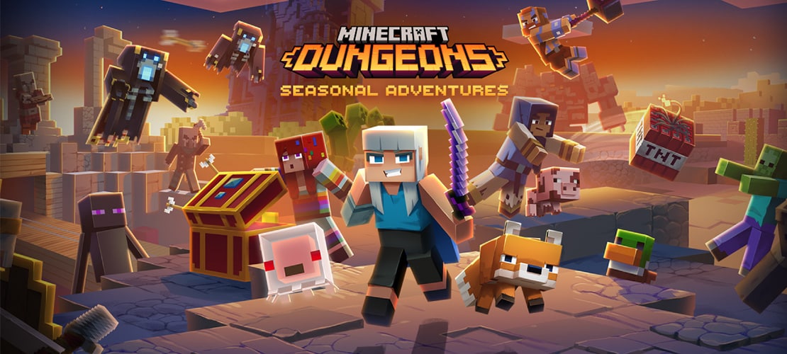 minecraft dungeons switch cheap