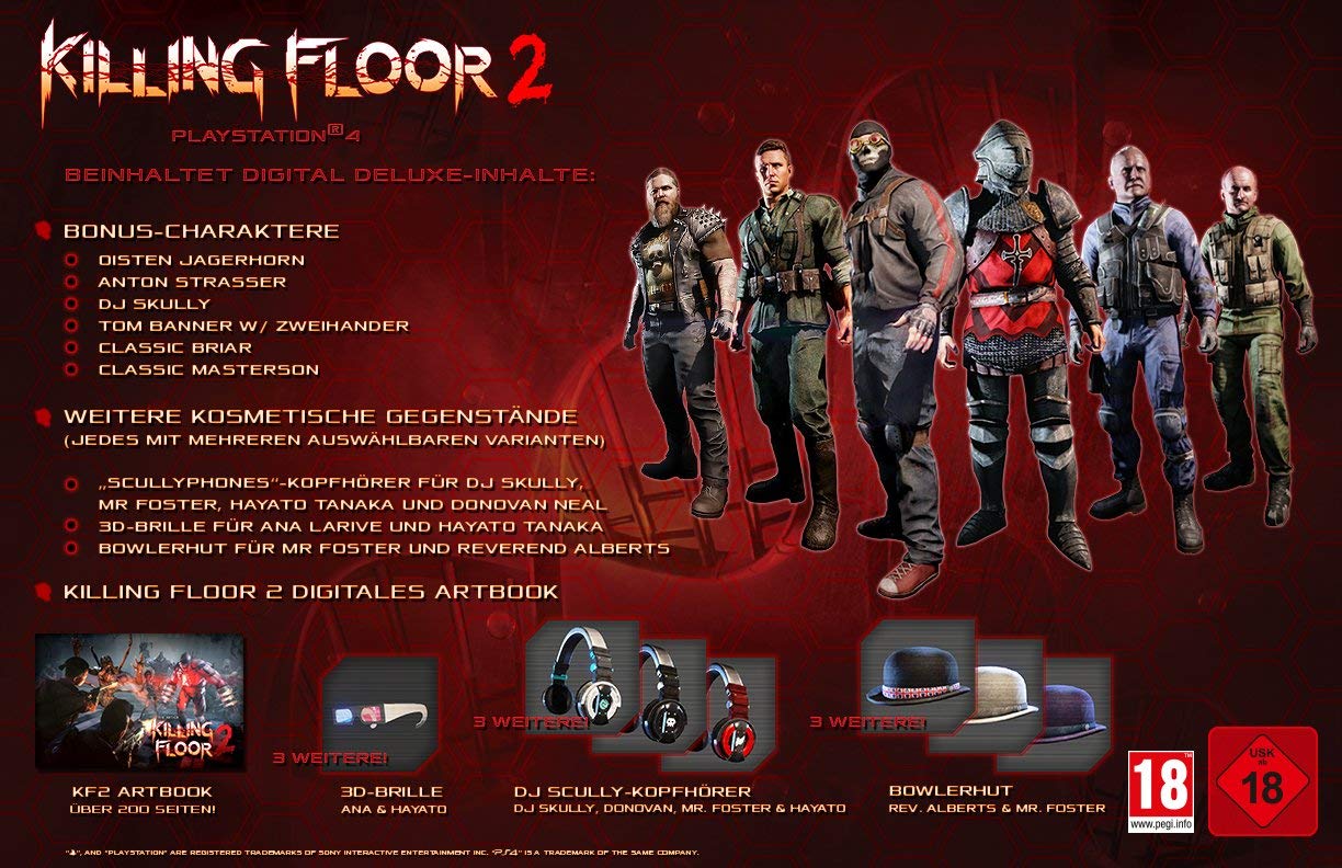Killing Floor 2 Digital Deluxe Edition Vs Standard Digital World