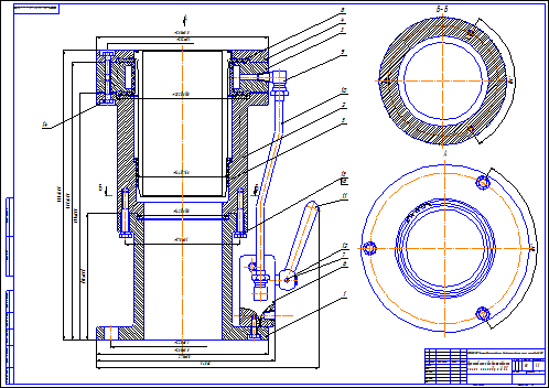 Чертеж гильзы цилиндра