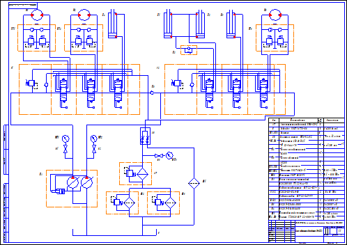 Схема гидравлики эо 2621 схема