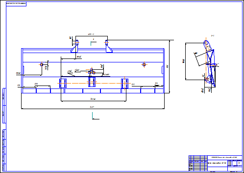 Отвал автогрейдера чертеж