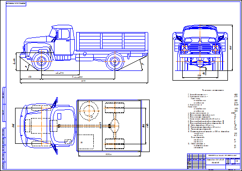 Зил 4331 чертежи