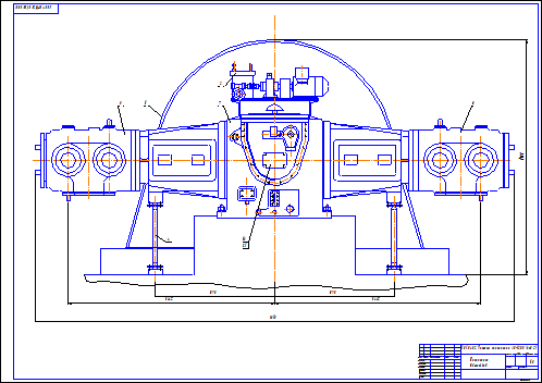 Чертеж компрессора dwg