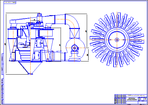 Сепаратор циклонный чертеж