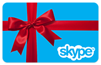 10$ Skype Voucher Original (activation at www.skype.com