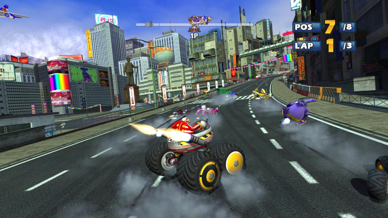 Sonic sega all stars racing steam фото 2