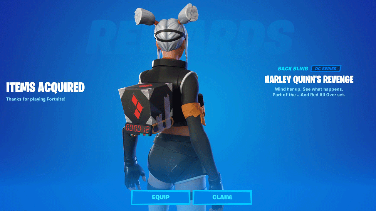 Buy Fortnite Harley Quinns Revenge Back Bling Dlc Epic Cheap Choose From Different Sellers 1504