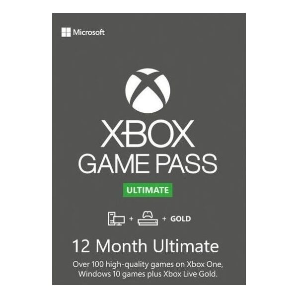 xbox game pass ultimate code 12 month