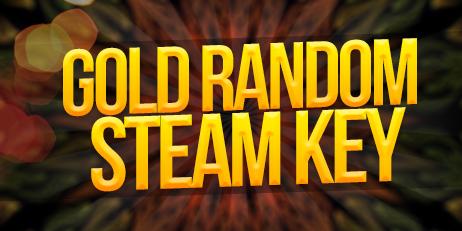 Steam Gold key random