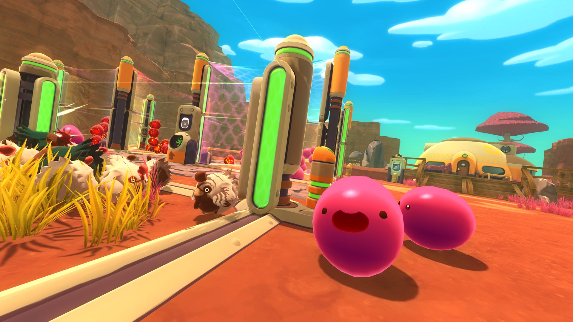 Ферма слаймов. СЛАЙМ ранчер на Xbox 360. Slime Rancher игра. Slime Rancher ферма. СЛАЙМ ранчер 2.