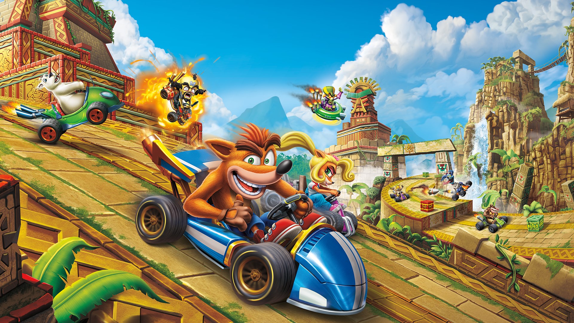 Игра crash team racing