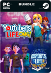 **YOUTUBERS LIFE + ESPORTS LIFE TYCOON*STEAM GIFT