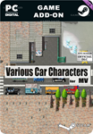 **RPG MAKER MZ - VARIOUS CARS CHARACTERS SET*STEAM