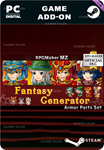 **RPG MAKER MZ - FANTASY GENERATOR - ARMOR PARTS SET*