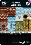 **RPG MAKER MZ - 8 BIT STORIES - PIXEL ART PACK 2*