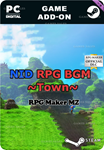 **RPG MAKER MZ - NID RPG BGM - TOWN*STEAM GIFT*АВТО