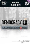 **DEMOCRACY 3: CLONES AND DRONES*STEAM GIFT*АВТО