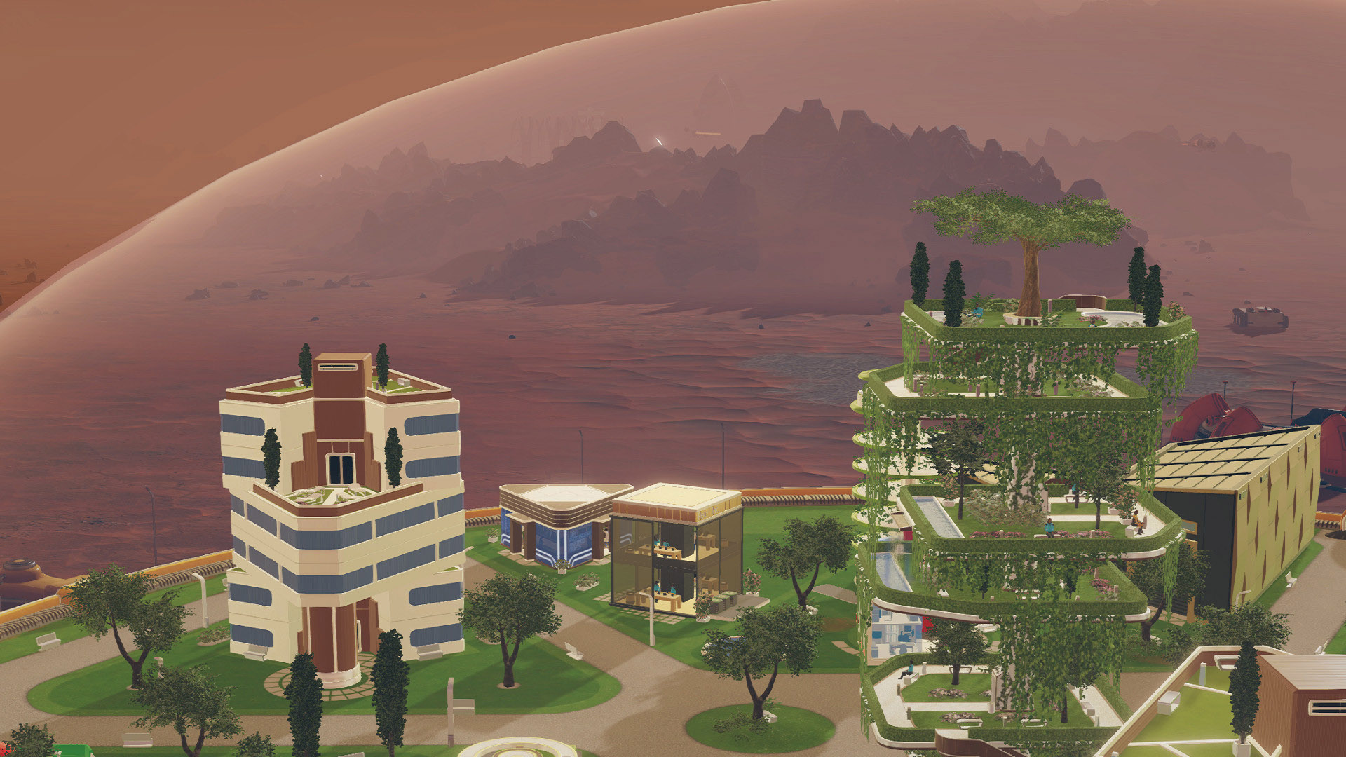 Марсианский университет surviving mars как работает