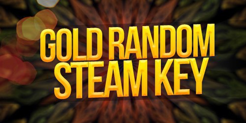 Steam GOLD KEY random