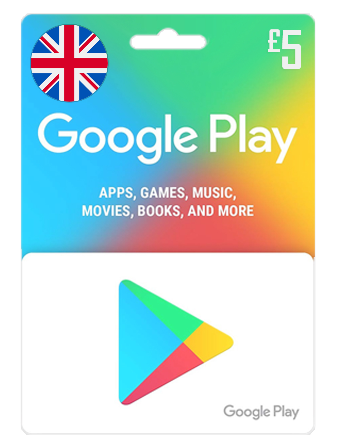 На Platl.ru, вы можете купить Google Play Gift Card 5 GBP (UK), стоимостью.