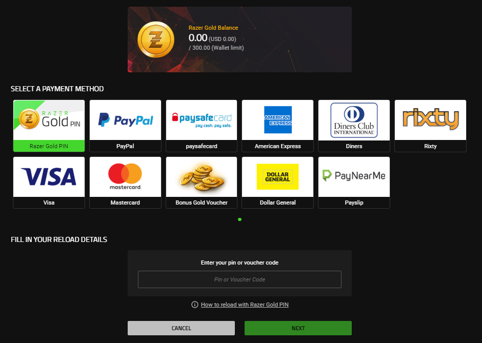 Рейзер голд. Razer Gold Card. Razer Gold Wallet.