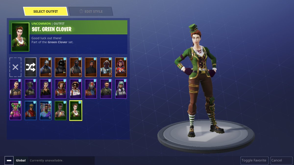 Buy Fortnite Legendary Skin Sgt Green Clover And Download - fortnite legendary skin sgt green clover