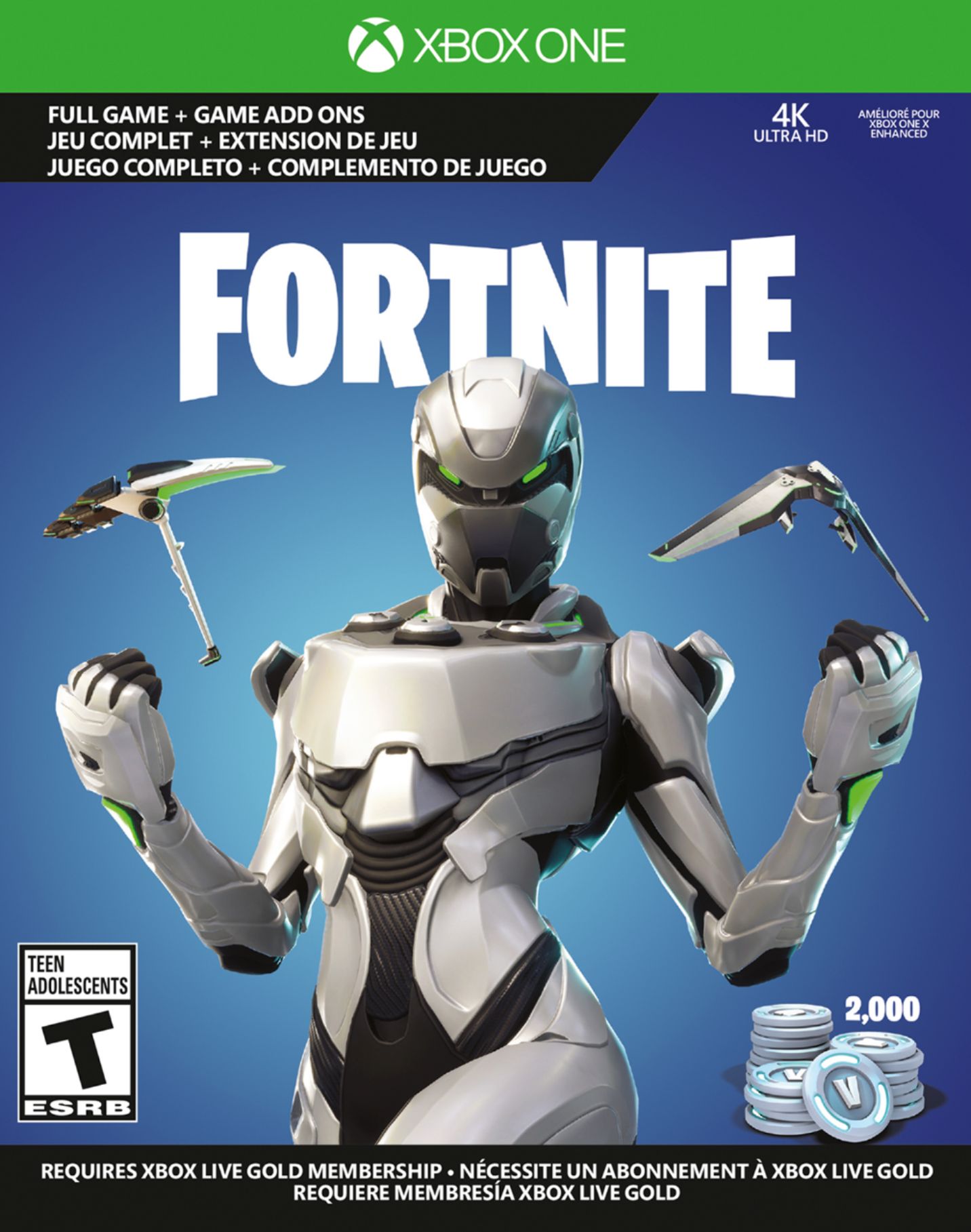 Сколько весит fortnite на xbox series s